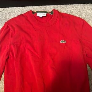 Men’s Lacoste classic fit size medium sweater.